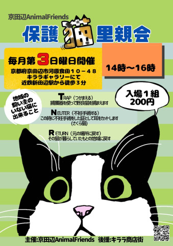 保護猫の里親会