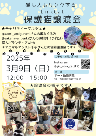 LINKCAT合同ふれあい譲渡会